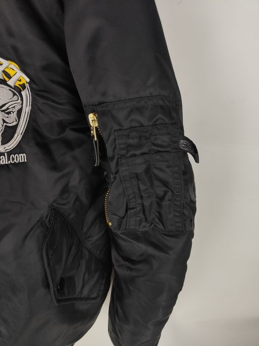 Чоловічий бомбер Куртка Flyers ВВС США MA1 MFH авіаційна TECART