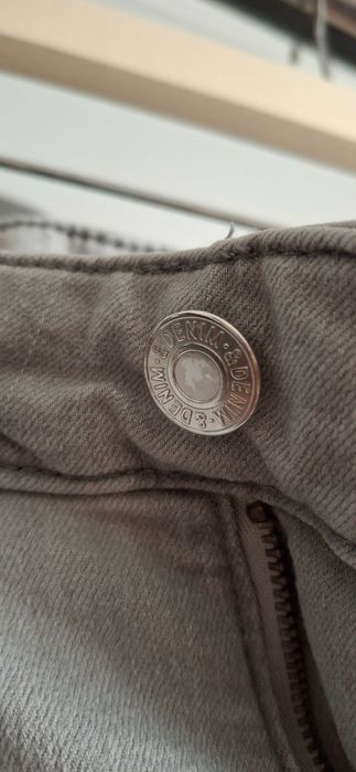 Jeans cinzentos skinny