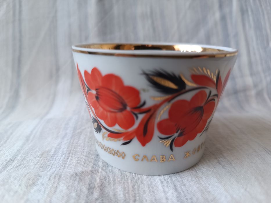 Чайні пари фарфорові