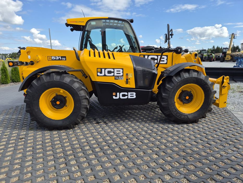 Ładowarka teleskopowa JCB 531-70 AgriSuper 18r  PIEKNY STAN ORGINAŁ 541-70