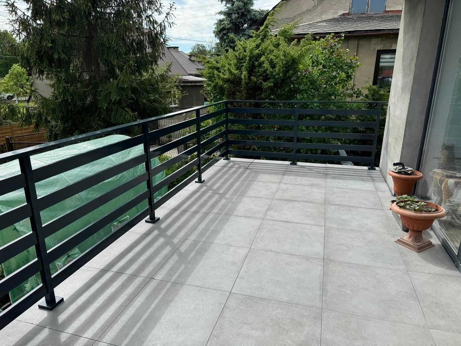 Barierki Balustrady Aluminiowe Aluminium Balkony Balkonowe