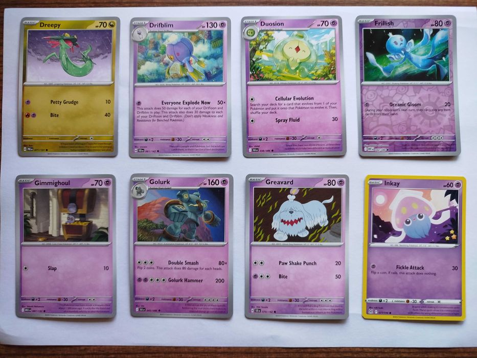Cartas Pokémon TCG P 1.1