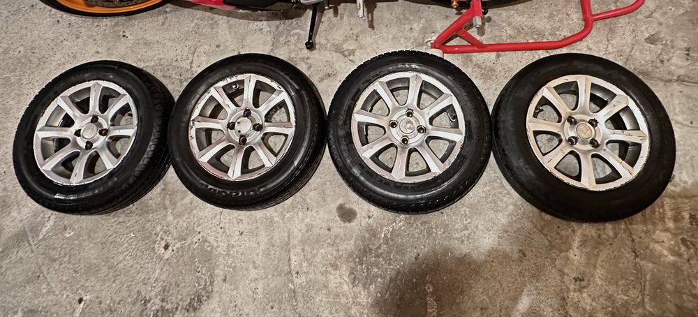 Литі диски R14 4х98 з резиною