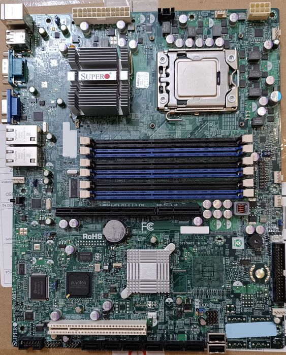 Материнська плата Supermicro X8STi + процесор Intel i7-920