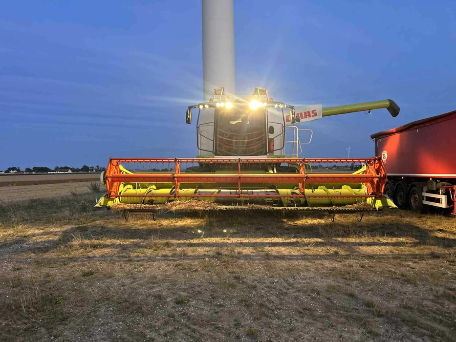 CLAAS LEXION 650 heder VARIO 680 nowy typ + wózek +KOSY hydr do rzepaku Brutto