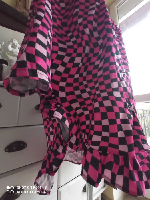 NEW COLLECTION koszula bluzka 130cm pachy amarant fuksja  52 54