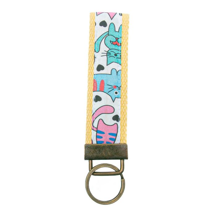 Porta-chaves Gatinhos Felizes