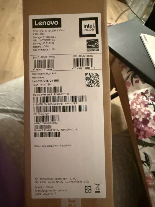 Lenovo V15 G4 IRU