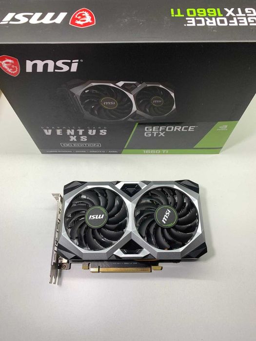 Gráfica MSI GeForce GTX 1660 Ti VENTUS XS OC