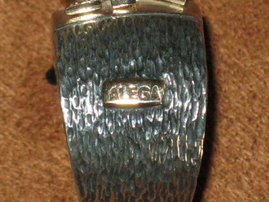 Anel Prata 925`/.. e Ouro 9K 375`/.. C/Contraste