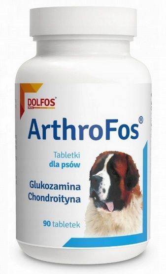 Suplement dla psów wspierający kondycję stawów - Arthrofos 90 tabletek