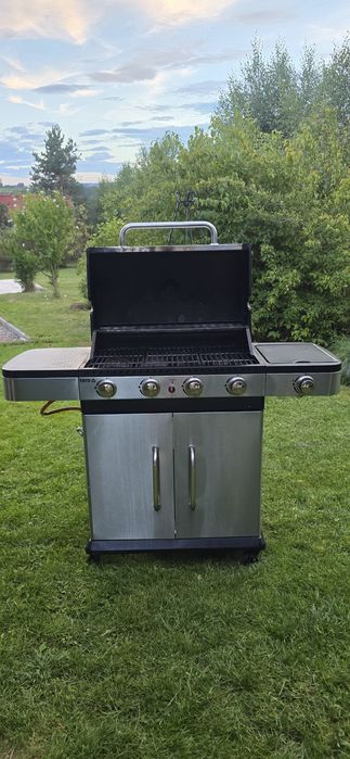 GRILL GAZOWY 4+1, Stal Nierdzewna 14.2KW YG-20019 Yato