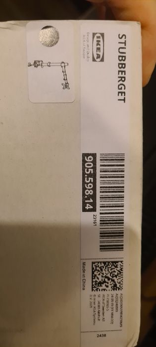 Suporte monitor stubberget