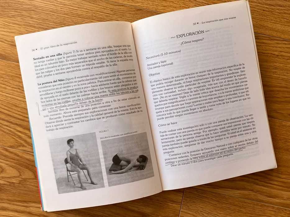 "El gran libro de la respiracion" de Donna Farhi