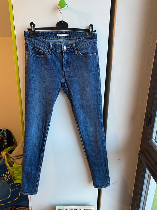 Jeansy damskie skinny 711 levi’s 26/30 grubszy jeans