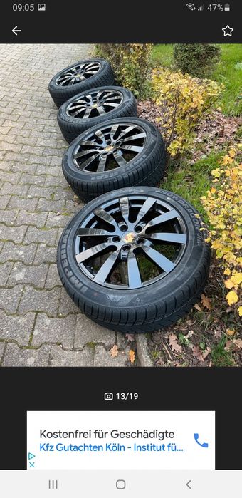 Kola zimowe Porsche cayenne