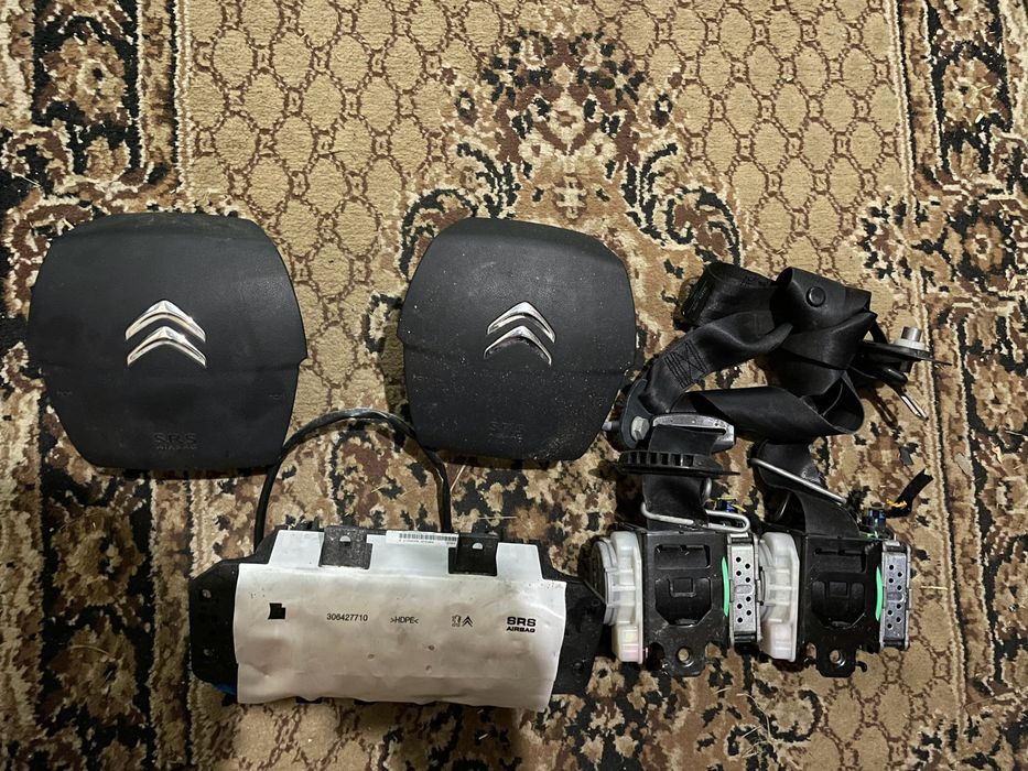 Citroen c4 ii b7 2010-2018 airbag ремінь штора