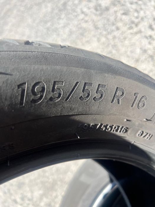 195/55/16 2 pneus