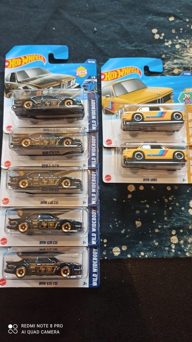 Hot wheels bmw 635 CSI i 2002 nie porsche Mercedes th sth