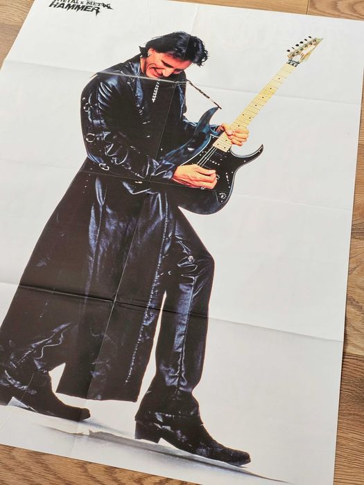 Steve Vai - Wielki plakat XXL z 2008 r. - Format 55 x 75 cm - NOWY!