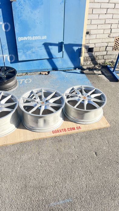 Goauto оригінальні диски BBS Porshe 5/130 r20 різноширокі як нові