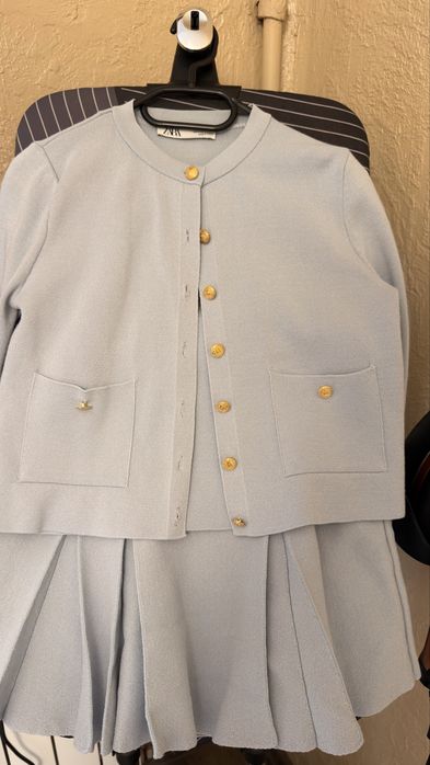 Костюм Zara зара кардиган спідниця