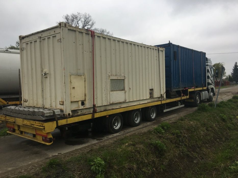 Transport niskopodwoziowy, niskopodwozie maszyn budowlanych rolniczych