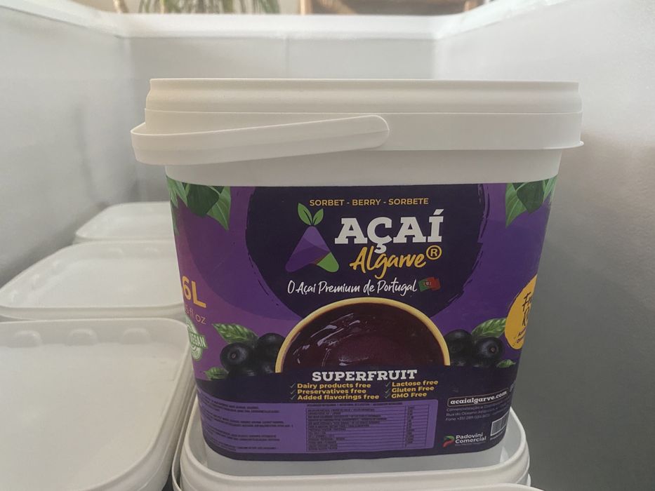 Açaí (5,6 Litros) Melhor em Portugal- 100% vegan