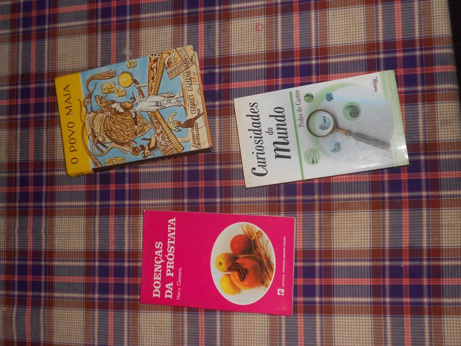 Livros diversos Povo Maia, Prostata, Curiosidades Mundo