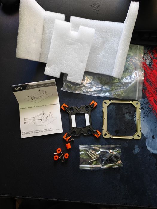 Кулер башня AF400S DGT ARGB з індикатором температури Intel/AMD