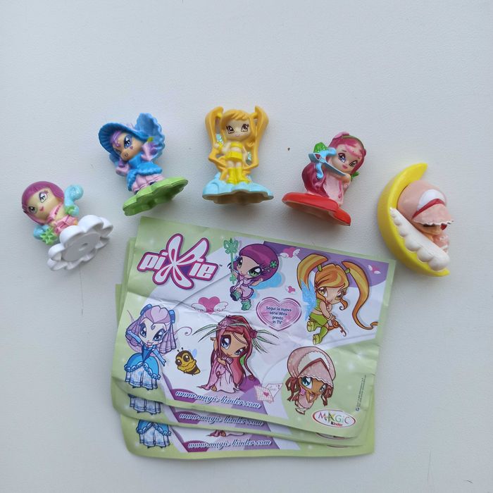 Kinder Surprise WinX Club , Pixie, Феї Вінкс, Колекції
