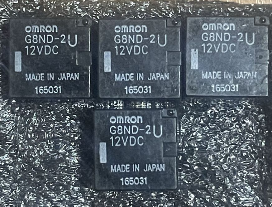 Реле Omron G8ND-2UK G8ND 12VDC  Japan оригінальне BMW Renault Mercedes