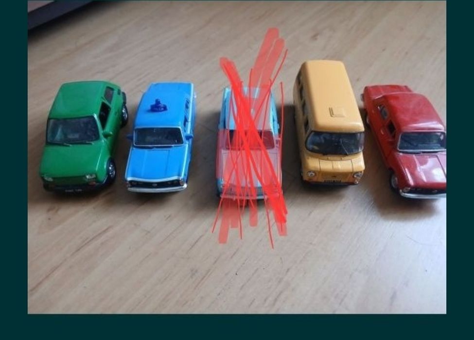 Sprzedam samochodziki PRL