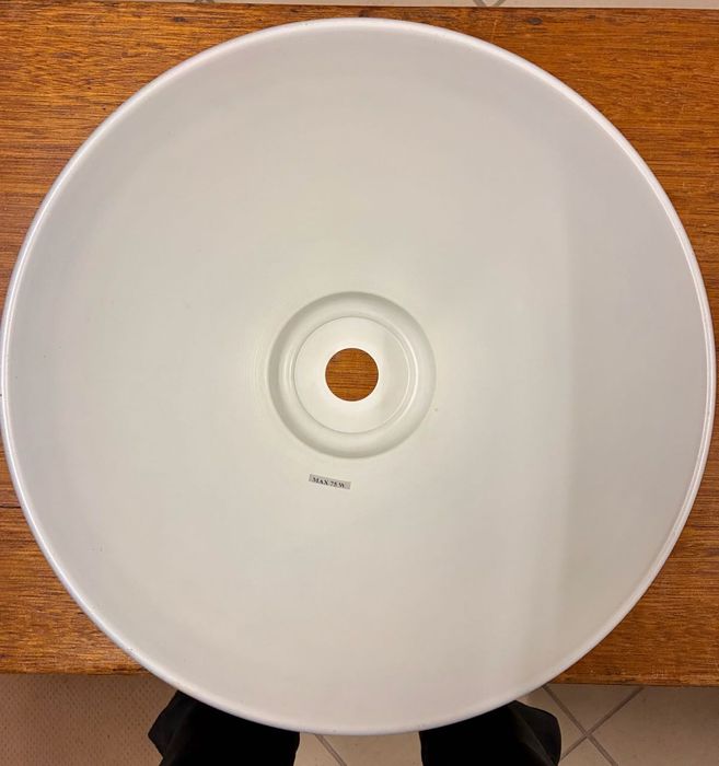 Abajour IKEA metalizado