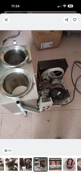 Maquina fazer gelados