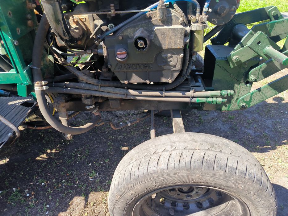 Мото тратор з вом