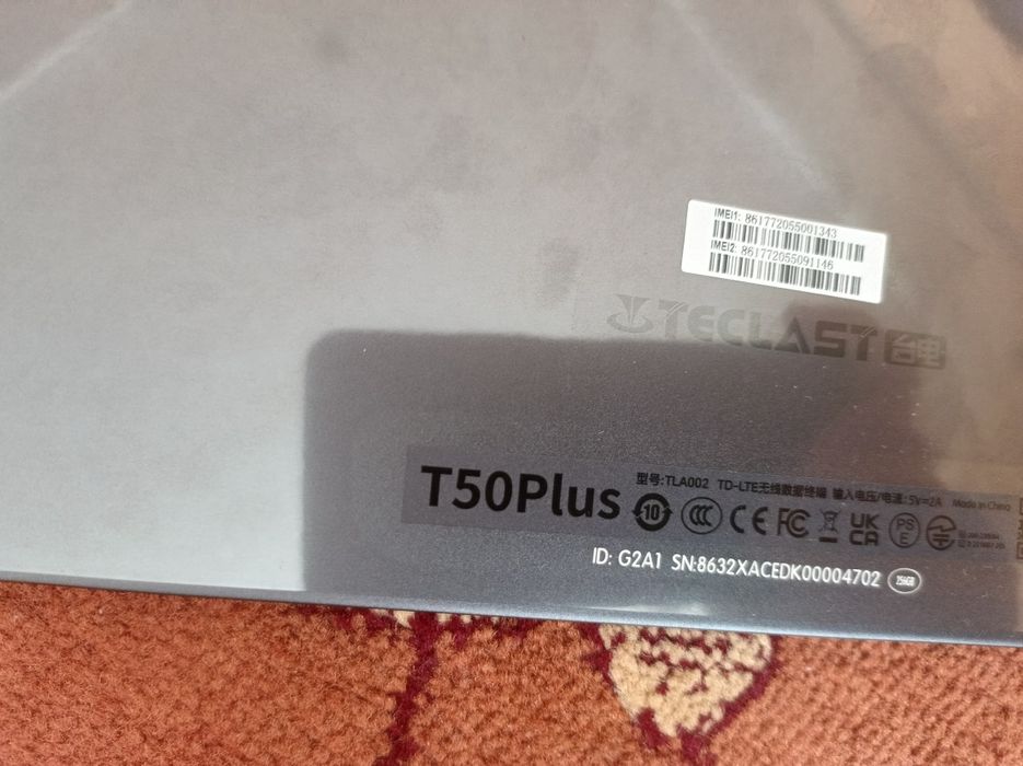 Планшет Teclast T50 Plus (6/256) LTE екран 90 герц!