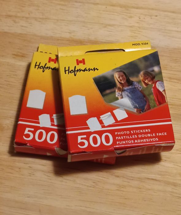 Cantos adesivos dupla face novos da Hoffman