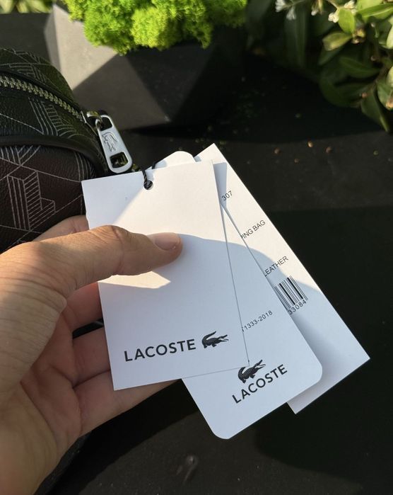 Сумка Через Плече Lacoste Monogram | Барсетка Лакост Монограм