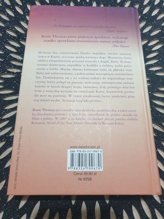 Rosie Thomas Na piaskach pustyni