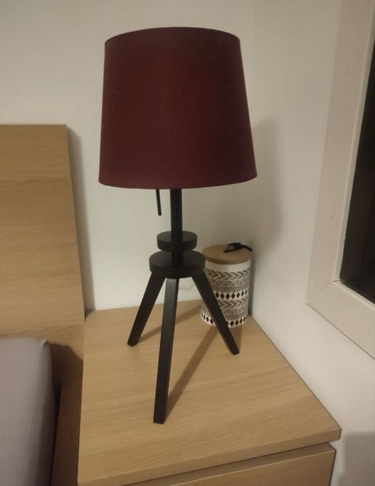 Candeeiro de mesa de cabeceira bordo ikea