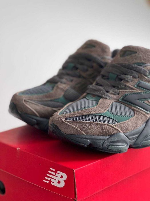Женские кроссовки New Balance 9060 Beef and Broccol Brown Black. 36-40