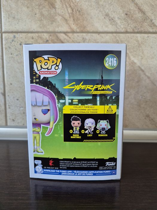 Cyberpunk Lucy funko pop figurka  exclusive