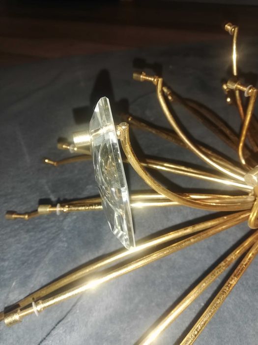 Lampa krysztalowa sufitowa Kinkeldey Leuchten.