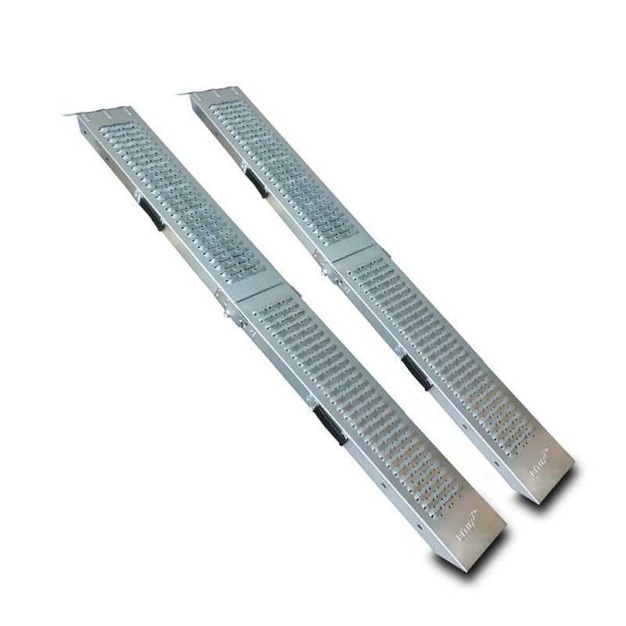 STALOWA SKŁADANA rampa najazd podjazd do 400 kg ( 2x200 kg ) dł. 1,8 m