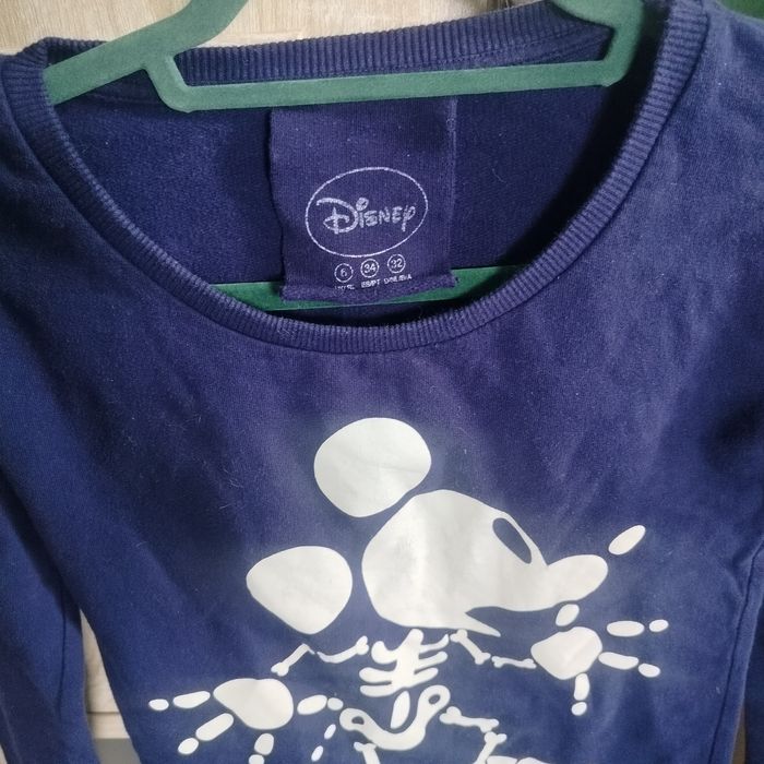 Bluza damska 34 dziewczęca 158 nadruk guma myszka Mickey Disney XXS
