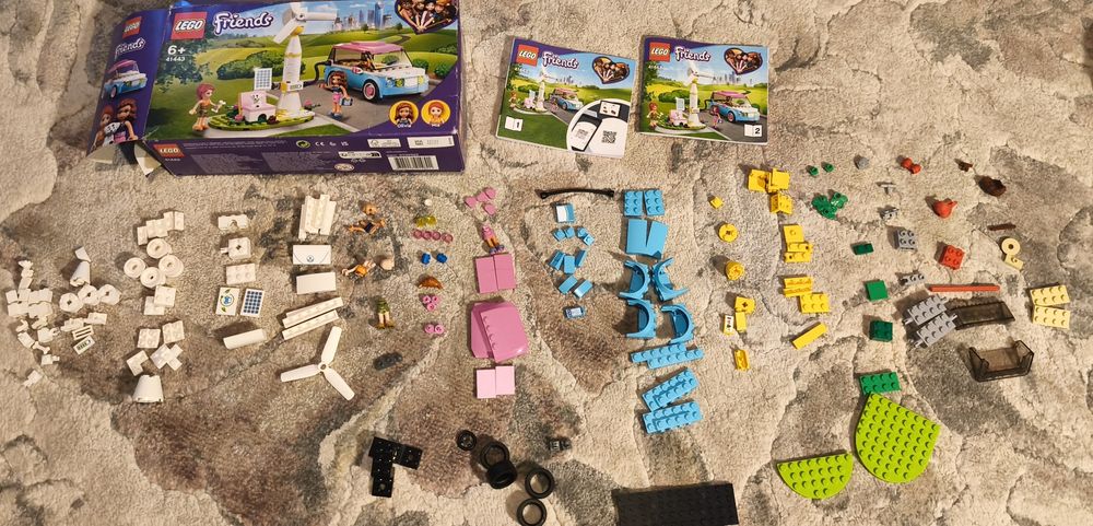 LEGO friends samochód elektryczny Olivii 41443