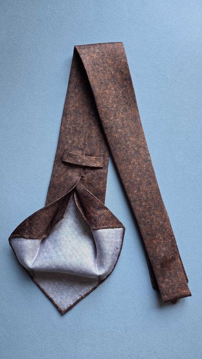 krawat jedwabny KITON