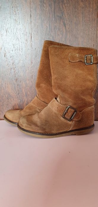 Botas camurça n° 29 menina