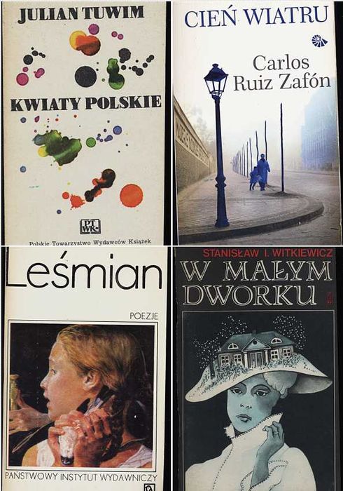 "W małym dworku, Kwiaty polskie, Cień wiatru, Poezje"